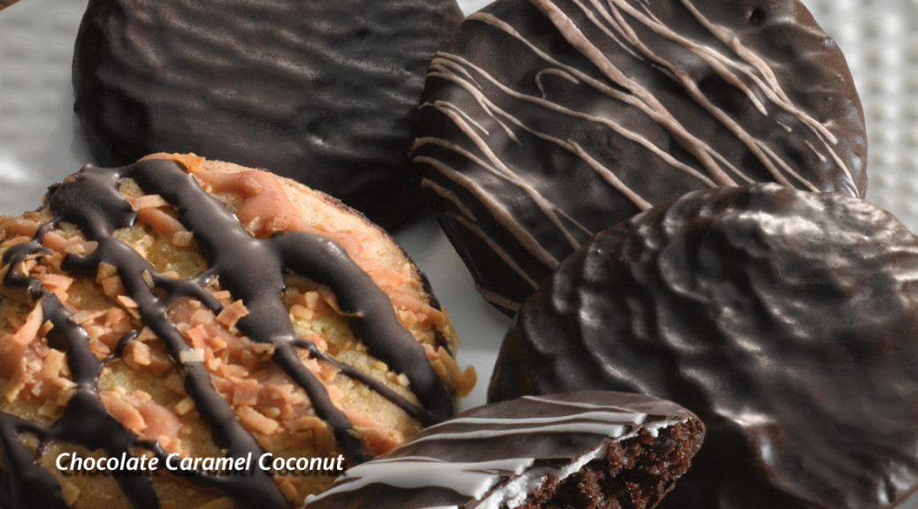 Choclate-Caramel-Cookies